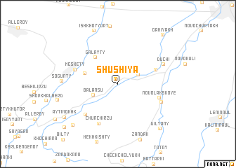map of Shushiya