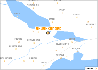map of Shushkanovo