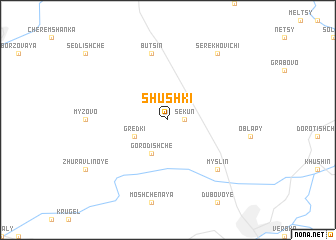 map of Shushki