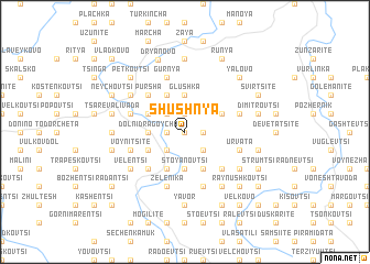 map of Shushnya