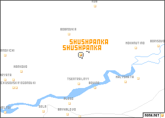 map of Shushpanka
