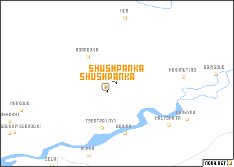 map of Shushpanka