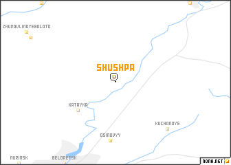 map of Shushpa