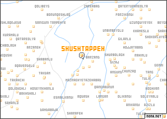 map of Shūsh Tappeh