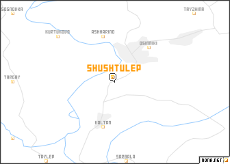 map of Shushtulep