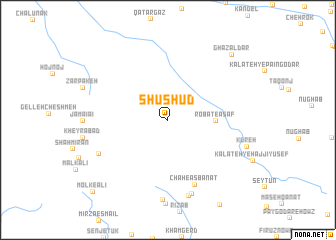 map of Shūshūd
