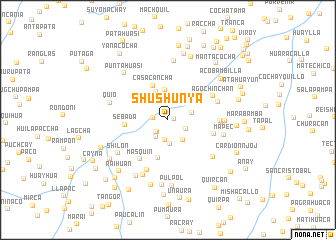 map of Shushunya