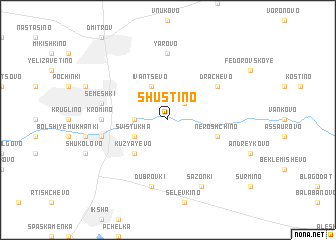 map of Shustino