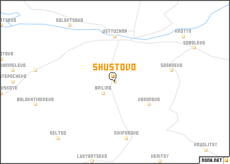 map of Shustovo