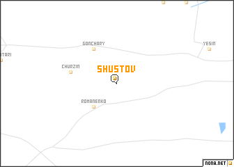 map of Shustov