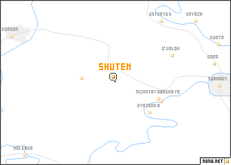 map of Shutem