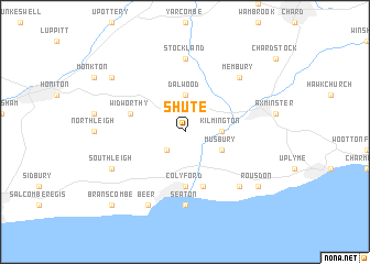 map of Shute