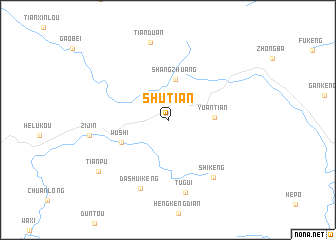 map of Shutian