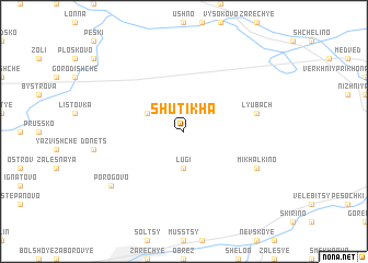 map of Shutikha