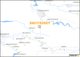 map of (( Shutiyevskiy ))