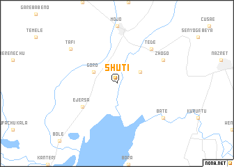 map of Shutī