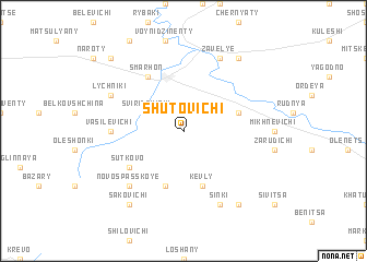 map of Shutovichi