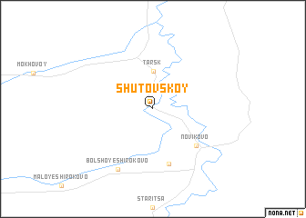 map of Shutovskoy