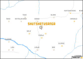 map of Shutsha Tusanga