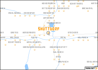 map of Shüttdorf