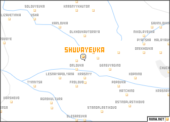 map of Shuvayevka