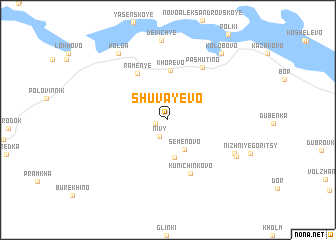 map of Shuvayevo