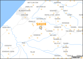 map of Shuva