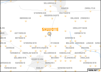 map of Shuvoye