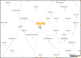 map of Shuwa