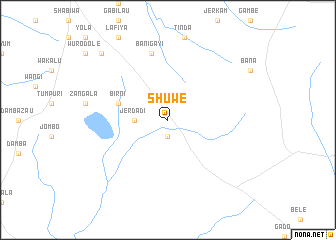map of Shuwe