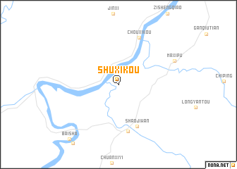 map of Shuxikou