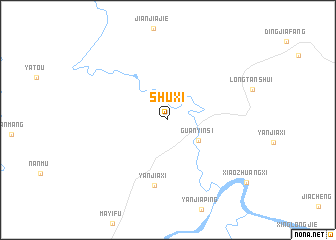 map of Shuxi