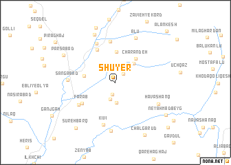 map of Shūyer