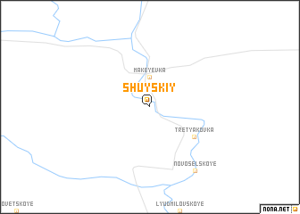 map of Shuyskiy
