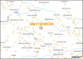 map of Shuytucancha