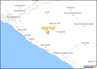 map of (( Shuyuk ))