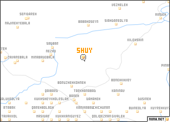 map of Shūy