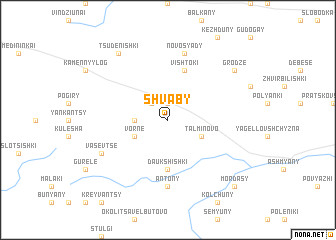 map of Shvaby