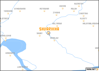 map of Shvarikha