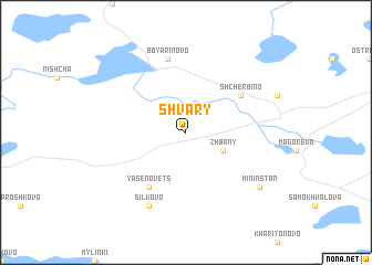 map of Shvary