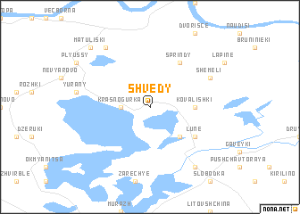 map of Shvedy