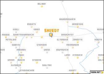 map of Shvedy