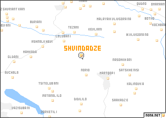 map of (( Shvindadze ))