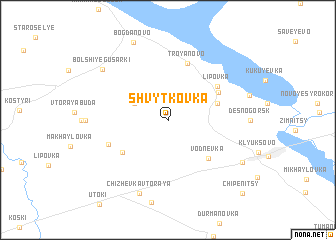 map of Shvytkovka