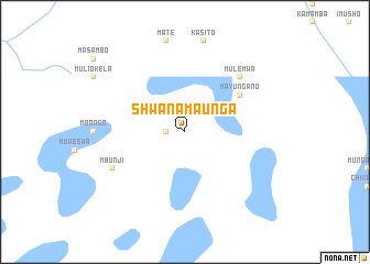 map of Shwanamaunga