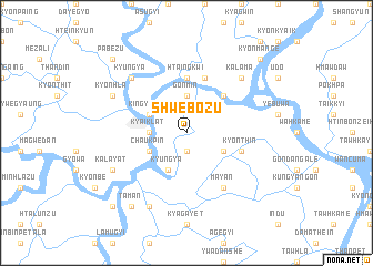 map of Shwebozu