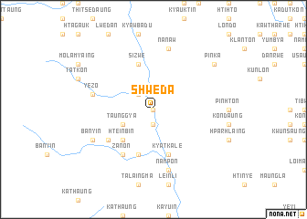 map of Shweda