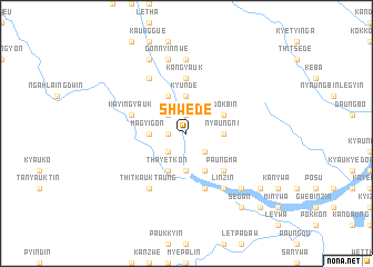 map of Shwede