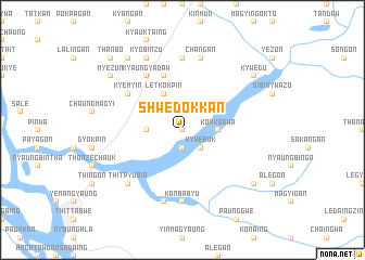 map of Shwedokkan