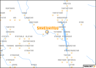 map of Shwedwindu